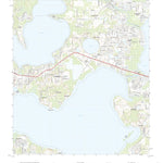 United States Geological Survey Leesburg East, FL (2021, 24000-Scale) digital map