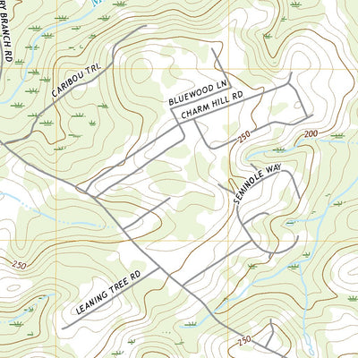 United States Geological Survey Leesburg, SC (2020, 24000-Scale) digital map