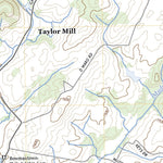 United States Geological Survey Leesburg, TN (2022, 24000-Scale) digital map