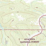 United States Geological Survey Leflore, OK (2022, 24000-Scale) digital map