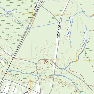 United States Geological Survey Leland, NC (2022, 24000-Scale) digital map