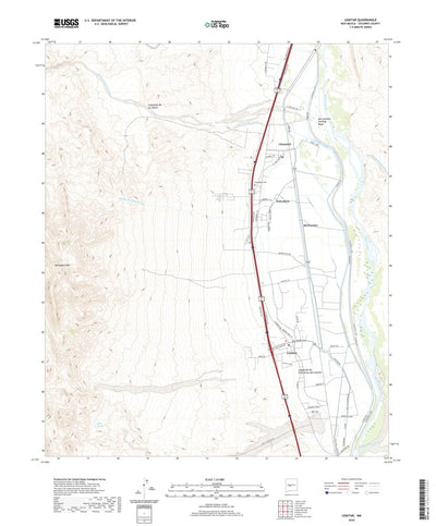 United States Geological Survey Lemitar, NM (2020, 24000-Scale) digital map