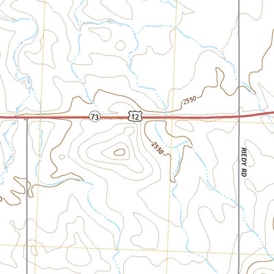 United States Geological Survey Lemmon NE, SD (2021, 24000-Scale) digital map
