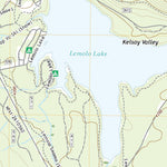 United States Geological Survey Lemolo Lake, OR (2020, 24000-Scale) digital map