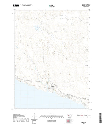 United States Geological Survey Lemoyne, NE (2021, 24000-Scale) digital map