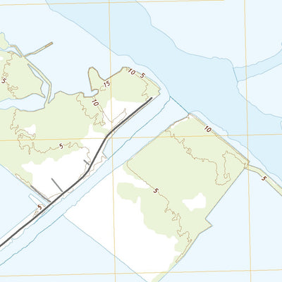 United States Geological Survey Lena Lagoon, LA (2020, 24000-Scale) digital map