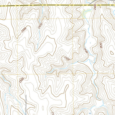 United States Geological Survey Lenora West, KS (2022, 24000-Scale) digital map