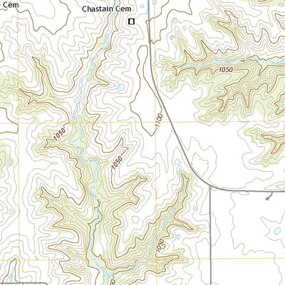 United States Geological Survey Leon, IA (2022, 24000-Scale) digital map