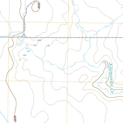 United States Geological Survey Lesbia, NM (2020, 24000-Scale) digital map