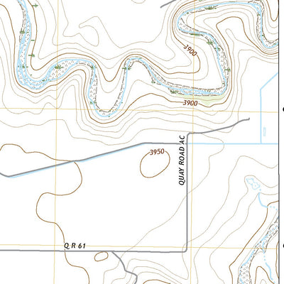 United States Geological Survey Lesbia, NM (2020, 24000-Scale) digital map