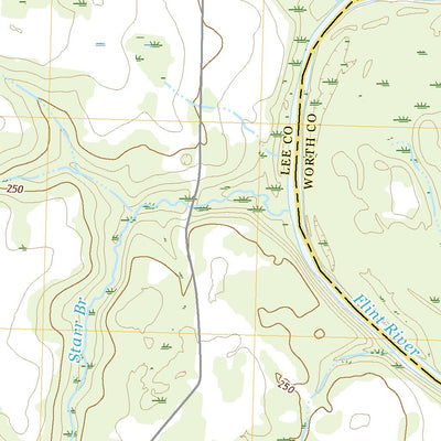 United States Geological Survey Leslie SE, GA (2020, 24000-Scale) digital map