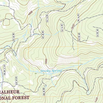 United States Geological Survey Lewis Creek, OR (2020, 24000-Scale) digital map