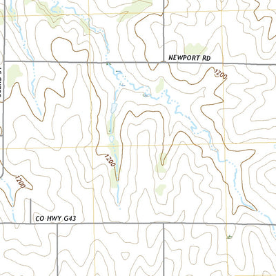 United States Geological Survey Lewis, IA (2022, 24000-Scale) digital map