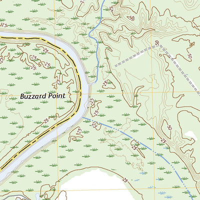 United States Geological Survey Lewiston Woodville, NC (2022, 24000-Scale) digital map