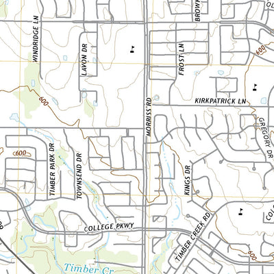United States Geological Survey Lewisville West, TX (2022, 24000-Scale) digital map
