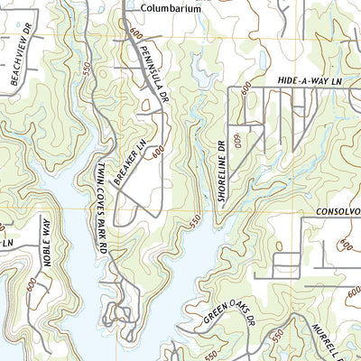United States Geological Survey Lewisville West, TX (2022, 24000-Scale) digital map