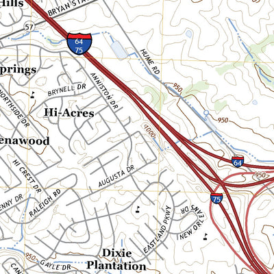 United States Geological Survey Lexington East, KY (2022, 24000-Scale) digital map