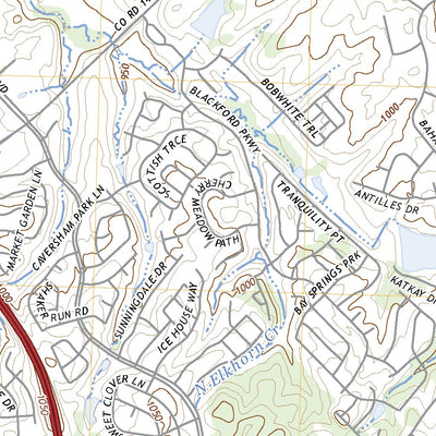 United States Geological Survey Lexington East, KY (2022, 24000-Scale) digital map