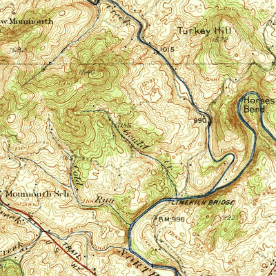 United States Geological Survey Lexington, VA (1937, 62500-Scale) digital map