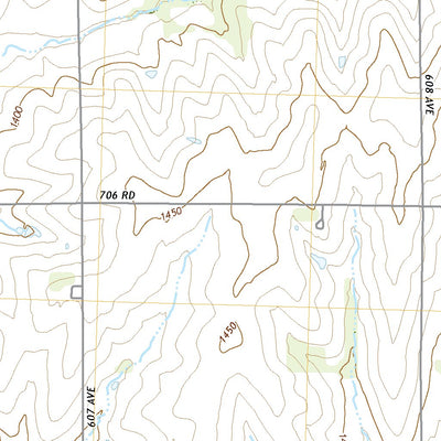 United States Geological Survey Liberty, NE (2021, 24000-Scale) digital map
