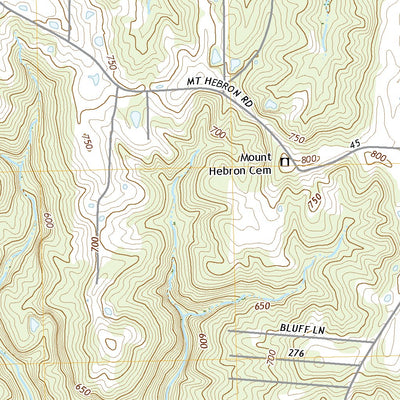 United States Geological Survey Lick Creek, IL (2021, 24000-Scale) digital map