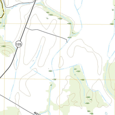 United States Geological Survey Liddieville, LA (2020, 24000-Scale) digital map