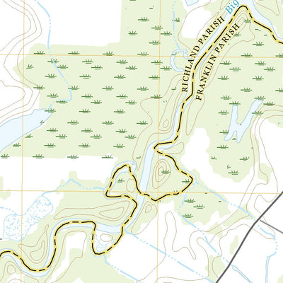 United States Geological Survey Liddieville, LA (2020, 24000-Scale) digital map