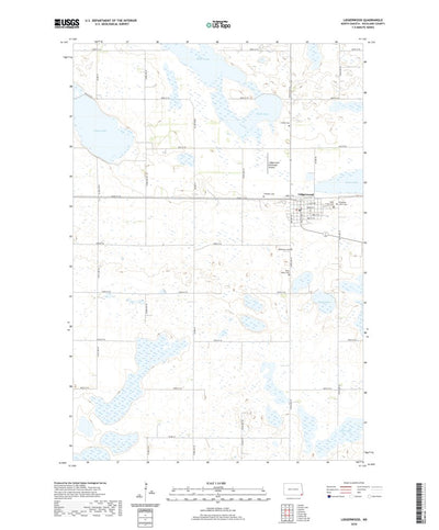 United States Geological Survey Lidgerwood, ND (2020, 24000-Scale) digital map