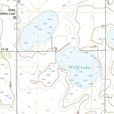 United States Geological Survey Lidgerwood, ND (2020, 24000-Scale) digital map