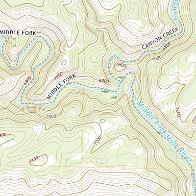 United States Geological Survey Lilley Mountain, NM (2020, 24000-Scale) digital map