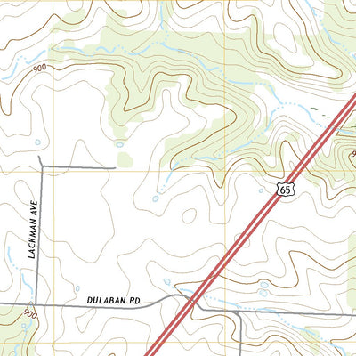 United States Geological Survey Lincoln, MO (2021, 24000-Scale) digital map