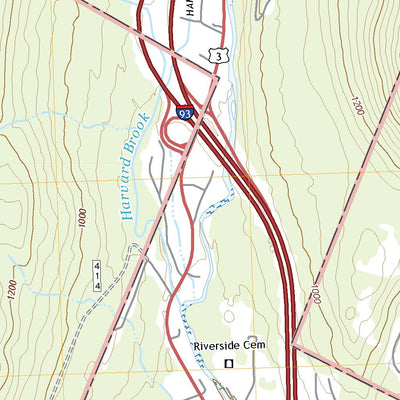 United States Geological Survey Lincoln, NH (2021, 24000-Scale) digital map