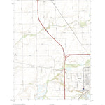 United States Geological Survey Lincoln West, IL (2021, 24000-Scale) digital map