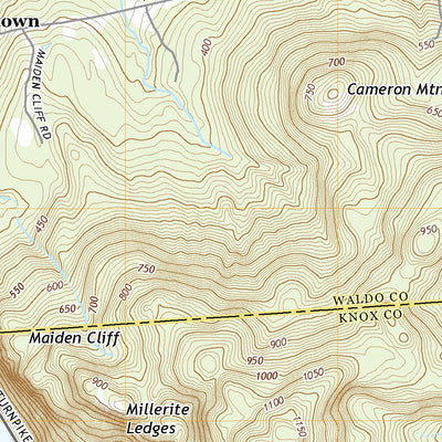 United States Geological Survey Lincolnville, ME (2021, 24000-Scale) digital map