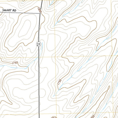 United States Geological Survey Lind, WA (2020, 24000-Scale) digital map