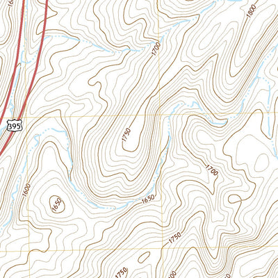 United States Geological Survey Lind, WA (2020, 24000-Scale) digital map