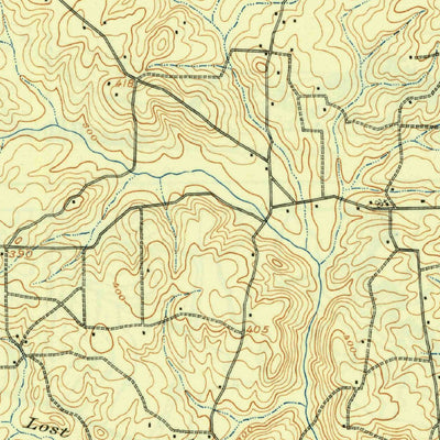 United States Geological Survey Linden, TX (1910, 62500-Scale) digital map