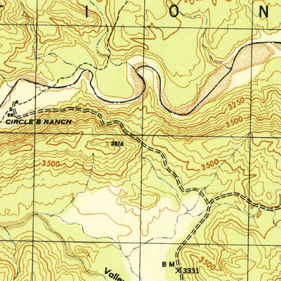 United States Geological Survey Lion Canyon, CA (1944, 31680-Scale) digital map