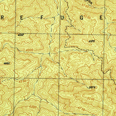 United States Geological Survey Lion Canyon, CA (1944, 31680-Scale) digital map