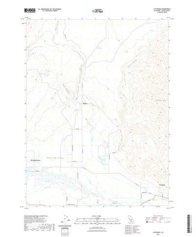 United States Geological Survey Litchfield, CA (2021, 24000-Scale) digital map