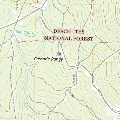 United States Geological Survey Little Akawa Butte, OR (2020, 24000-Scale) digital map