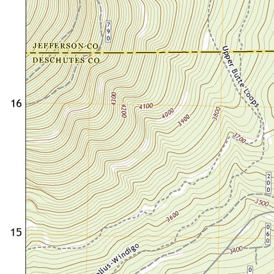 United States Geological Survey Little Akawa Butte, OR (2020, 24000-Scale) digital map