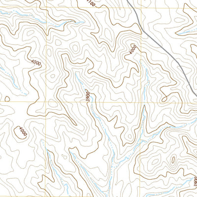 United States Geological Survey Little Alkali Creek, WY (2021, 24000-Scale) digital map