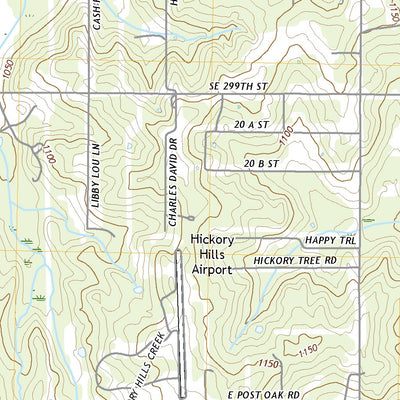 United States Geological Survey Little Axe, OK (2022, 24000-Scale) digital map