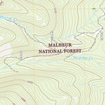United States Geological Survey Little Baldy Mountain, OR (2020, 24000-Scale) digital map