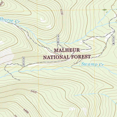 United States Geological Survey Little Baldy Mountain, OR (2020, 24000-Scale) digital map