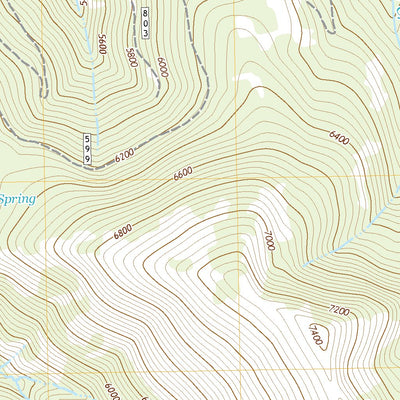 United States Geological Survey Little Baldy Mountain, OR (2020, 24000-Scale) digital map