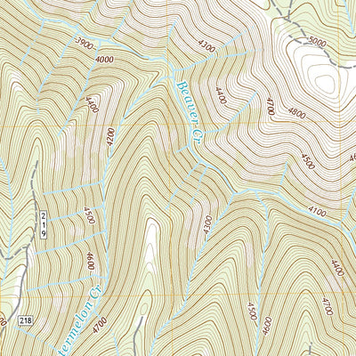United States Geological Survey Little Beaver Creek, OR (2020, 24000-Scale) digital map