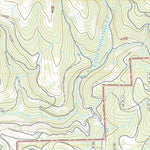 United States Geological Survey Little Catherine Creek, OR (2020, 24000-Scale) digital map