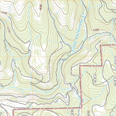 United States Geological Survey Little Catherine Creek, OR (2020, 24000-Scale) digital map